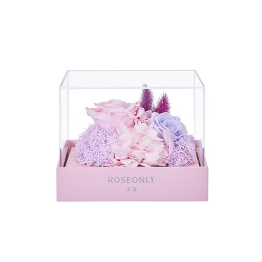 ROSEONLY 诺誓THE PINK 至亲挚友系列 方形 予她 繁花 永生花 商品图7