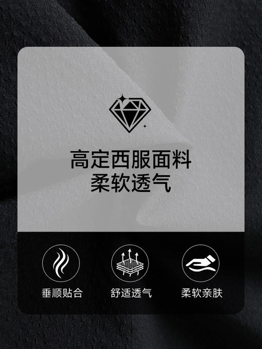 【DDS】大依优型大码新款商务西服外套简约轻奢休闲西装加肥加大上衣男士 商品图3