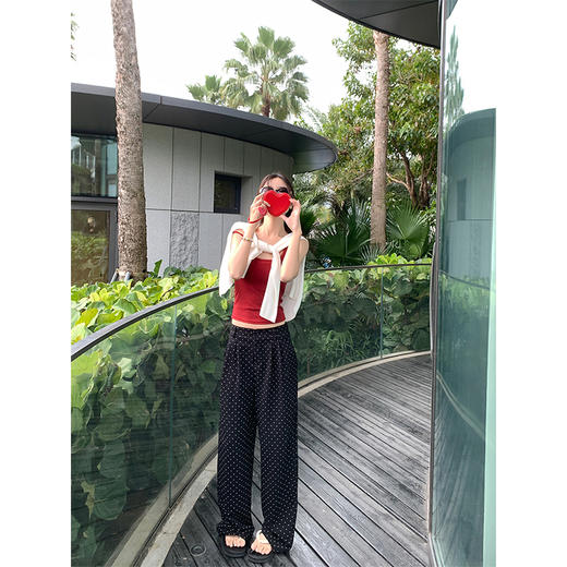 <曾小咸推荐>3.25现货秒杀 ！微信超特价！2色波点休闲裤 日常159.99 立减80 秒杀79.99！！ 商品图10