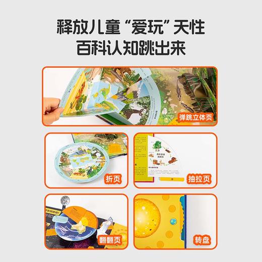 小彼恩出品   趣味科普立体书  4册套装  点读版 商品图1