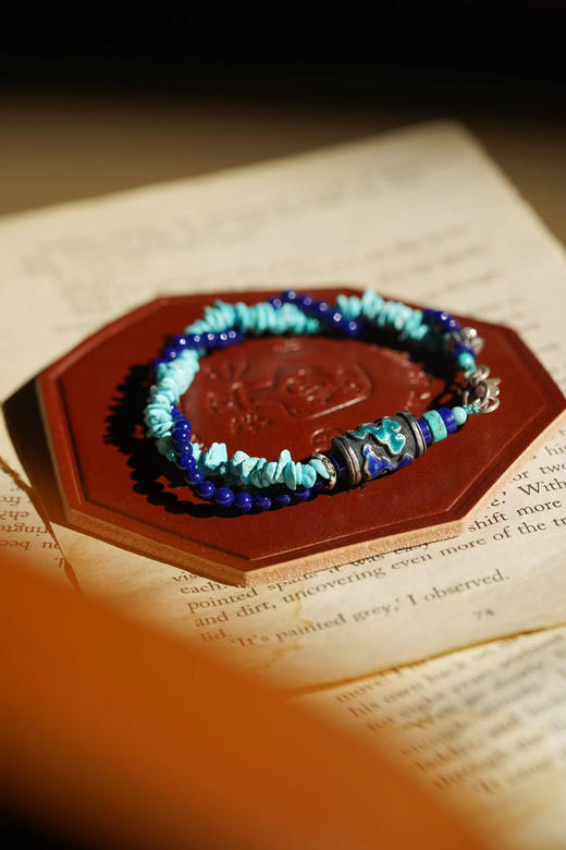 民族民族｜绿松青金手链 商品图5