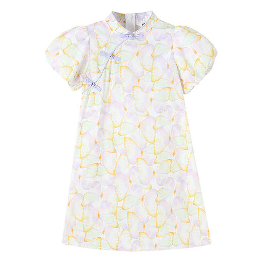 女童短袖连衣裙夏季新款安奈儿童装小程序专享EG523089 商品图7