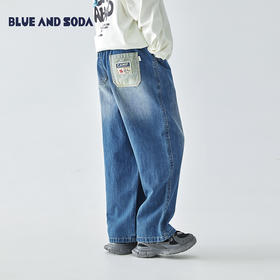 【预售4.25发】蓝汽水 2025春夏第一波新品休闲牛仔裤-881B256015JY