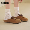 预售10天发|Safiya/索菲娅2025咖啡庄园复古软底休闲外穿懒人勃肯凉拖 SFD1110401 商品缩略图2