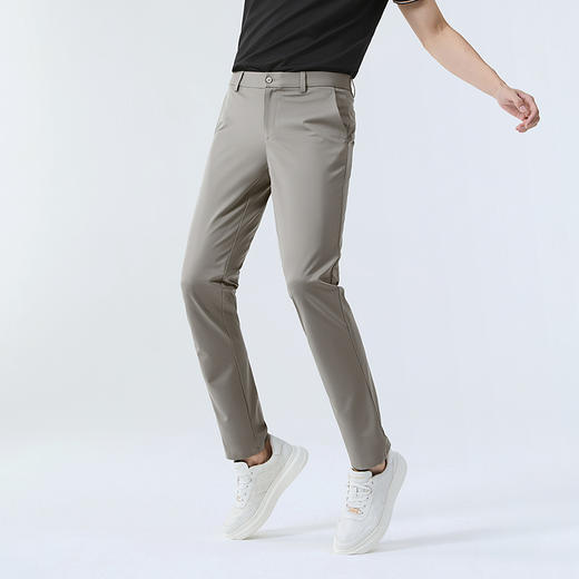 【四面弹】柒牌裤子男款春秋新品男士休闲裤弹力直筒修身男装长裤128H71830 商品图1