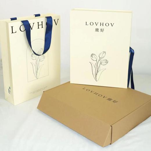 鹿好冰丝睡衣女秋季长袖长裤套装送闺蜜高级感礼盒装家居服可刺绣 商品图10