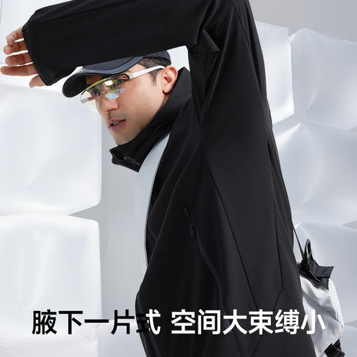 素湃Supield防风防雨软壳衣户外多功能轻量春季保暖夹克弹力外套  SS5496 商品图4