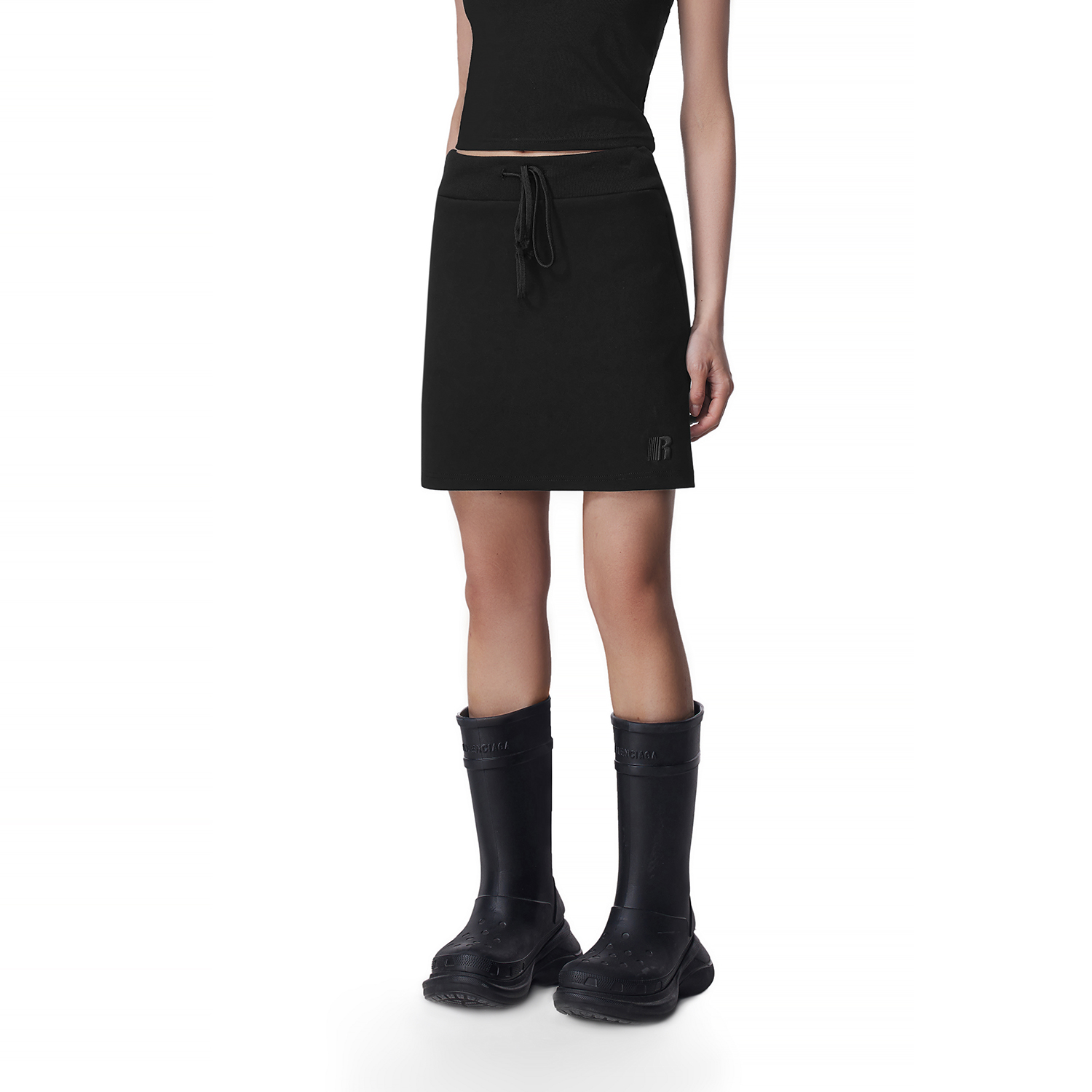 【178元任选3件】FDR官方店 基础款R字刺绣卫裙女夏季辣妹运动休闲半身裙包臀短裙