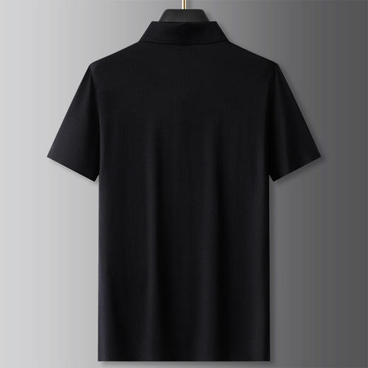 【冰丝】【DG】大依优型大码短袖POLO衫冰丝半袖体恤男夏季薄款翻领打底衫胖子休闲运动 商品图2