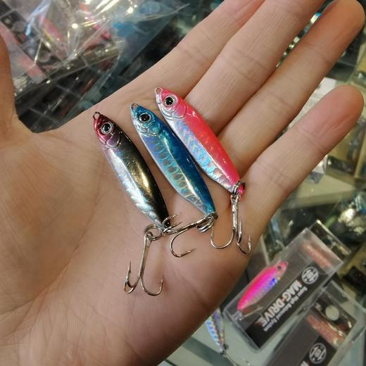 走量款鱼鳞纹单钩飘落铁板蓝刀10克15克 商品图3