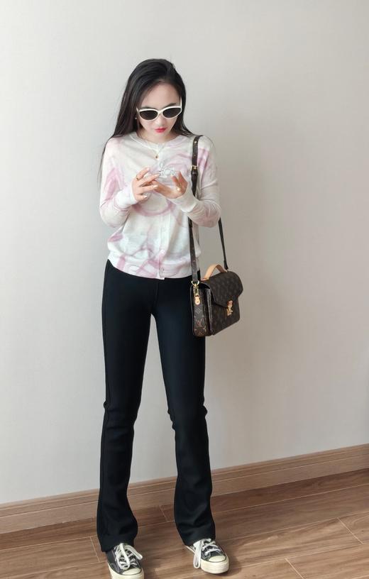 真丝羊绒水溶衫 定位扎染羊绒开衫罩衫 商品图3