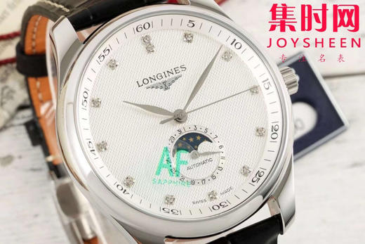 AF浪琴名匠月相系列 四针月相 名匠月相42mm 自动机械 男士腕表
机芯：搭载改L899.5 商品图1