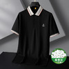 【桑蚕丝】【DG】大依优型大码短袖polo衫高端休闲桑蚕丝夏季轻奢男装加大码T恤胖子 商品缩略图4
