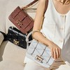 明治真皮斜挎包女2025新款设计感小众高级感包包轻奢腋下链条小包 商品缩略图0