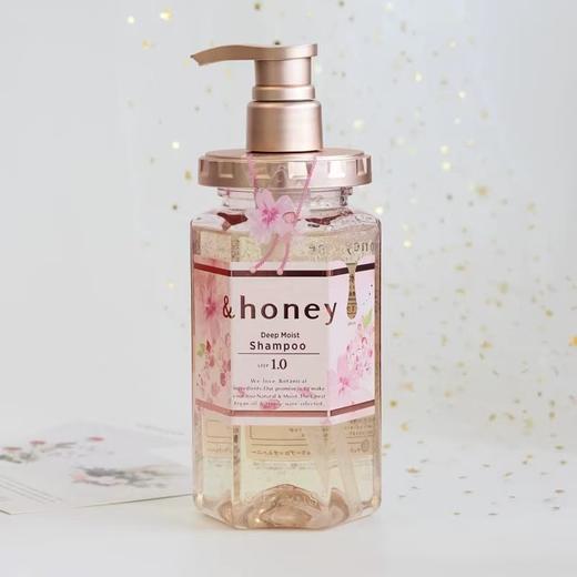 日本进口&honey安蒂花子丰盈滋养护发洗发水护发素440g 商品图3