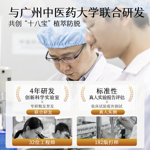 【新品上市】初夏堂十八宝去屑控油防脱洗发水 十八种中草药成分 植萃养护发根 固发防脱 商品图3