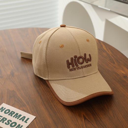 【硬顶设计，时尚洋气，遮阳防晒】刺绣字母儿童棒球帽子 硬顶休闲 遮阳棒球帽 春款洋气时尚棒球帽-QQ 商品图5