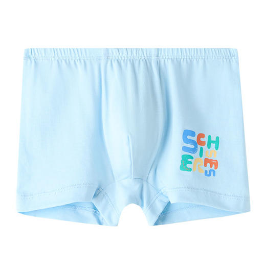 【抽象几何棉莫】SCHIESSER德国舒雅儿童春夏新款棉莫男童抽象几何系列平角小裤3B/24315T 商品图4