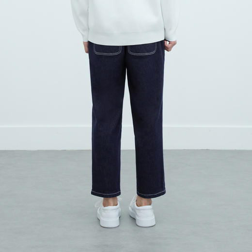 【男装】【商场同款】麦檬春秋牛仔长裤9F2150311 商品图4