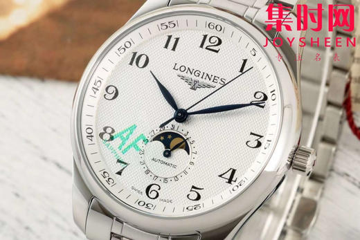 AF浪琴名匠月相系列 四针月相 名匠月相42mm 自动机械 男士腕表
机芯：搭载改L899.5 商品图1