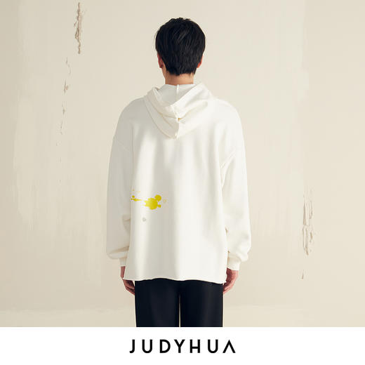 JUDYHUA 艺术家系列丙烯飞溅卫衣 商品图2