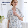 Domiamia哆咪呀家居服夏季薄款24竹棉纱布孕期睡衣长短袖四季可穿 商品缩略图0