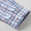 【莱赛尔棉】罗蒙男士经典格子长袖衬衫商务通勤休闲简约透气舒适时尚百搭男衬衣 商品缩略图5