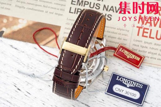 AF浪琴名匠月相系列 间金款 四针月相 名匠月相42mm 自动机械 男士腕表
机芯：搭载改L899.5 商品图8