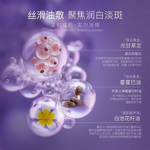 阿芙白月光美白淡斑油敷膜（1g+0.35ml+25ml）*6片/盒【三特证】 商品图5