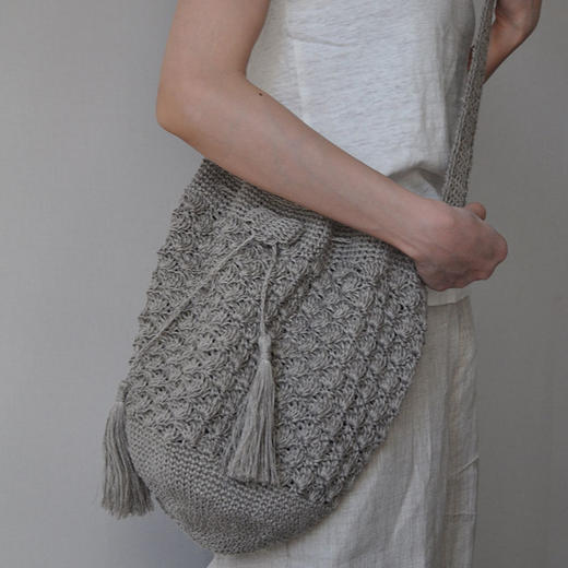 手织汉麻斜挎包 商品图0