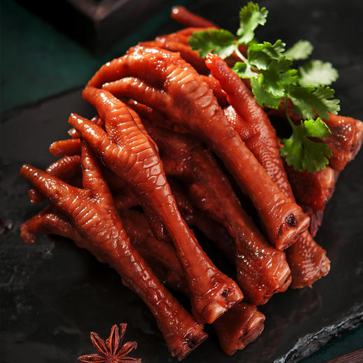 紫燕百味鸡烤卤凤爪10根散称下酒菜追剧零食下饭菜卤味 商品图3