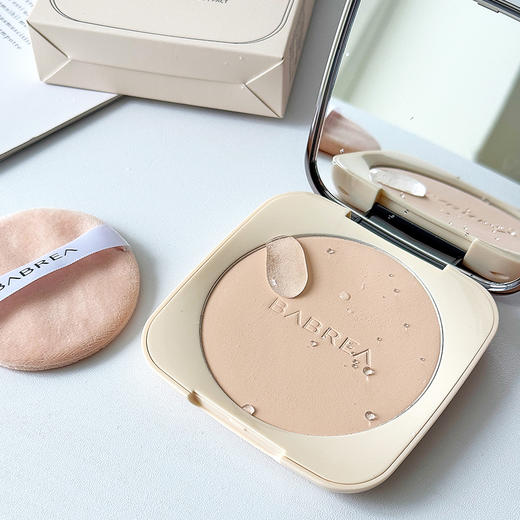 【芭贝拉 绒雾定焦粉饼】无痕定妆 隐匿毛孔 打造干净透亮妆面 不易脱妆 清透提亮 定妆补妆 高光一盘就行 商品图9