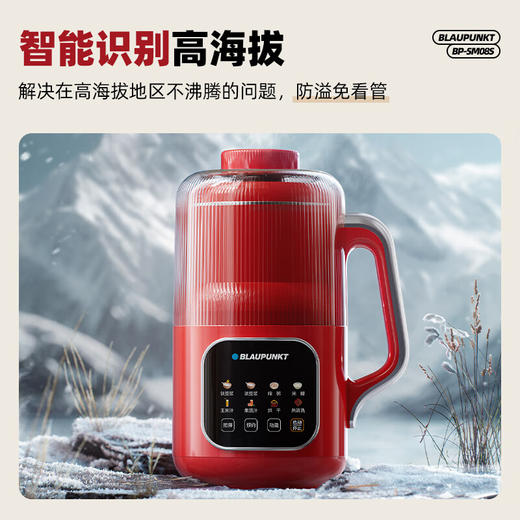 蓝宝（BLAUPUNKT）破壁机家用小型豆浆机升级全自动多功能SM08S 商品图5