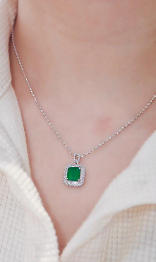 1.89ct刻面祖母绿吊坠 商品图3