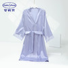 【3F】安莉芳轻奢桑蚕丝女士蕾丝纯色家居睡袍EL00855 商品缩略图0