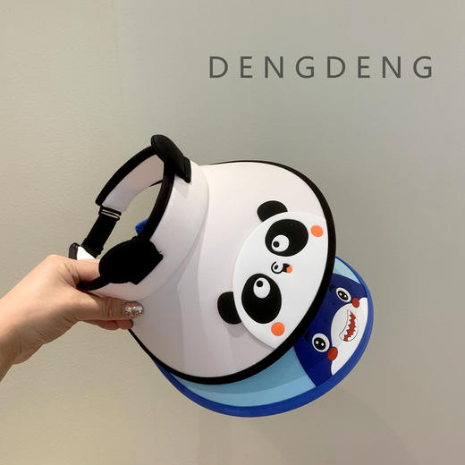 【六一限时秒杀❗️卡通儿童遮阳帽】亲肤轻盈，百搭，佩戴有型俏皮！男女童太阳帽夏季时尚休闲宝宝大檐帽防晒帽子 商品图3