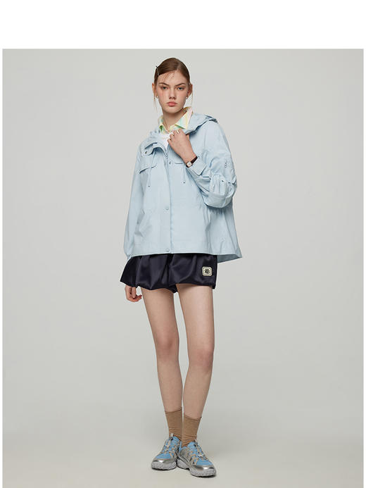 TeenieWeenie小熊字母连帽外套女夏季女外套TTJJ252302T 商品图2