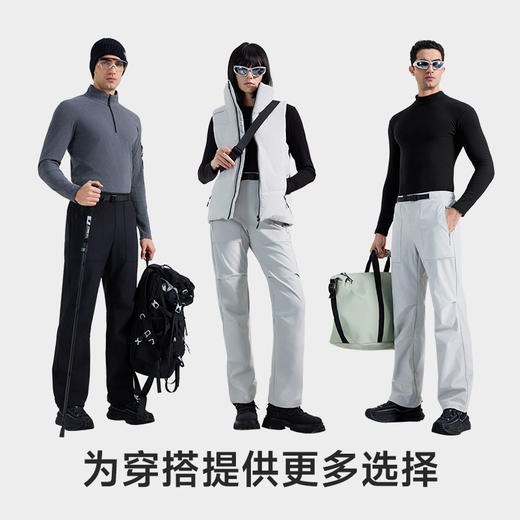 素湃SUPIELD春季冲锋软壳裤户外休闲裤防风防雨耐磨男徒步登山裤  SS5402 商品图1