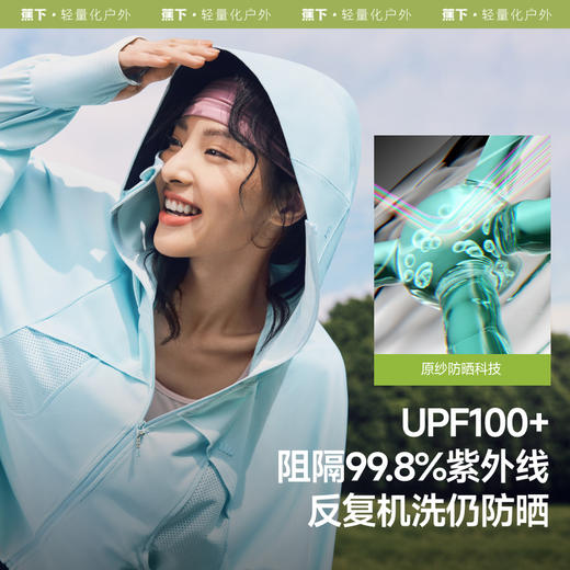 【蕉下精选】蕉下女士超透气防晒衣（短款）AS828 商品图3