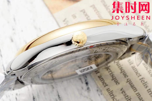 AF浪琴名匠月相系列 间金款 四针月相 名匠月相42mm 自动机械 男士腕表
机芯：搭载改L899.5 商品图6