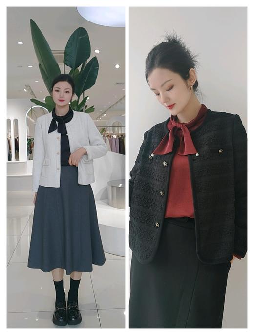 486017蝴蝶结套头衬衫 商品图3