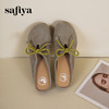 预售10天发|Safiya/索菲娅2025咖啡庄园复古软底休闲外穿懒人勃肯凉拖 SFD1110401 商品缩略图8