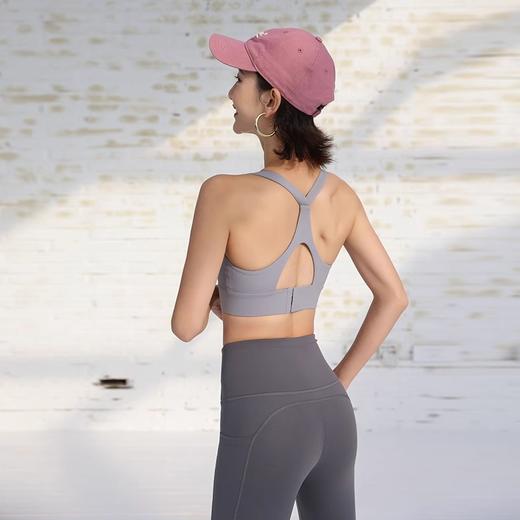 跃牌【轻匀系列】NS裸感露背女夏季减震搭扣运动内衣水滴交叉瑜伽背心WX1253 商品图2