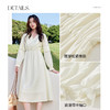 【内购】优雅浪漫度假V领镂空荷叶袖口松紧腰A字连衣裙-151L58248 商品缩略图4