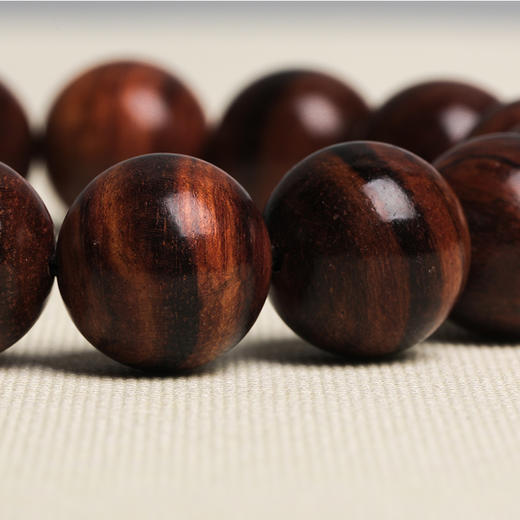 海南黄花紫油梨珠串，百年成材老料 商品图4