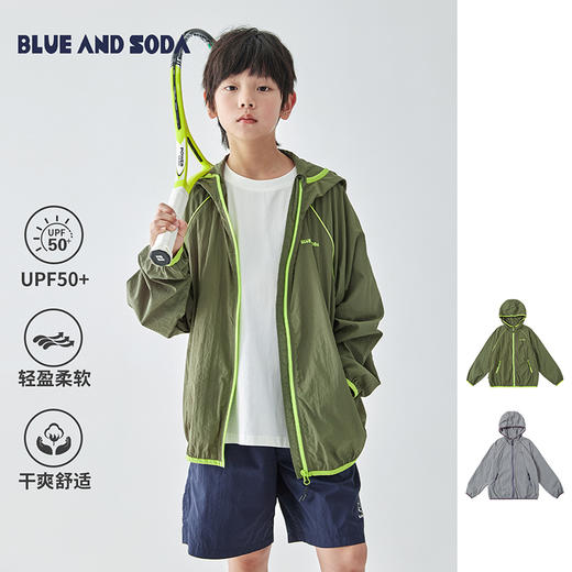 蓝汽水 2025春夏第一波新品防晒服-878B256017JY 商品图0