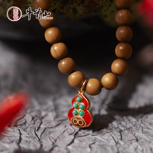 牛首山一如初见老山檀香手串本命年转运珠送女友老婆朋友生日礼物 商品图2