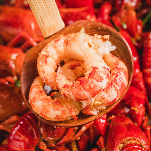 渔人小胖麻辣/蒜蓉洪湖稻香小龙虾4-6钱肉质鲜嫩紧实麻辣劲爽蒜香浓郁700g/盒 商品图6