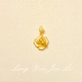 周大福足金吊坠;4.83克