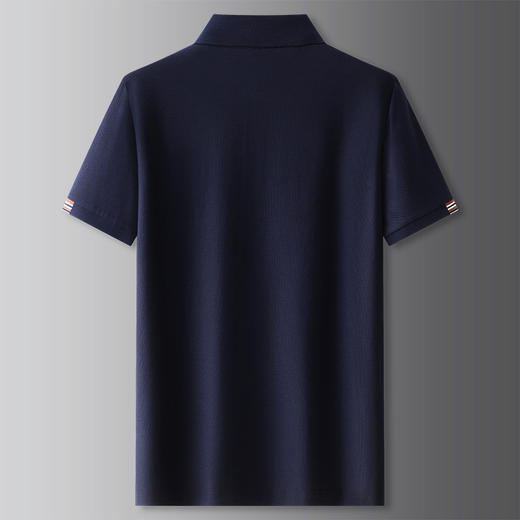 【棉质】【DG】大依优型加肥加大码短袖POLO衫体恤夏季翻领打底衫胖子宽松休闲棉质上衣男士 商品图2